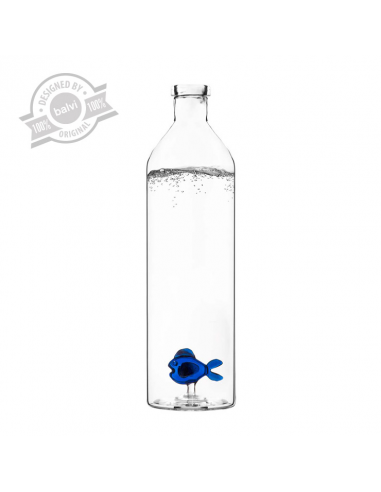 Botella de agua pez /Blue fish water bottle